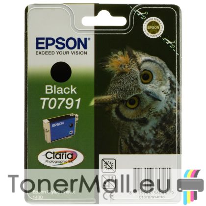 Мастилена касета EPSON T0791 Black