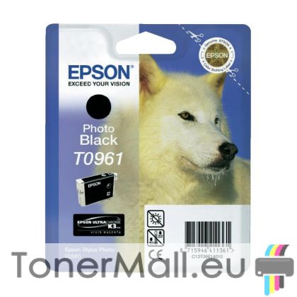 Мастилена касета EPSON T0961 Photo Black
