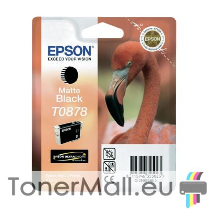 Мастилена касета EPSON T0878 Matte Black