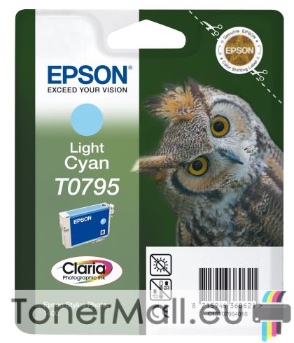Мастилена касета EPSON T0795 Light Cyan