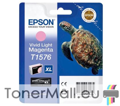 Мастилена касета EPSON T1576 Vivid Light Magenta