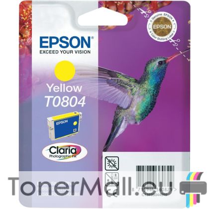 Мастилена касета EPSON T0804 Yellow