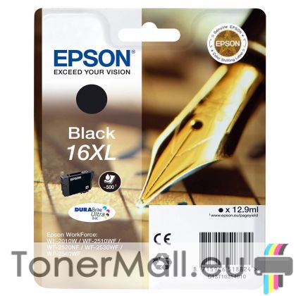 Мастилена касета EPSON Black 16XL