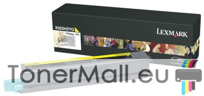 Тонер касета LEXMARK X925H2YG (Yellow)