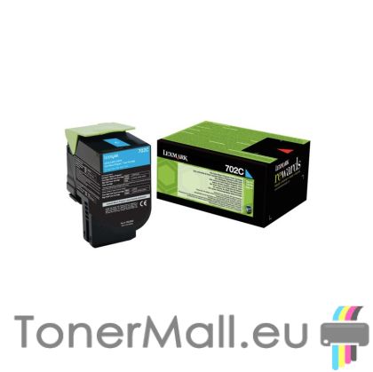 Оригинална тонер касета LEXMARK 70C20C0 (Cyan)