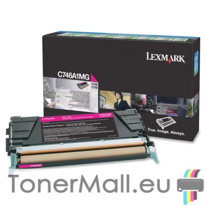 Тонер касета LEXMARK C746A1MG (Magenta)