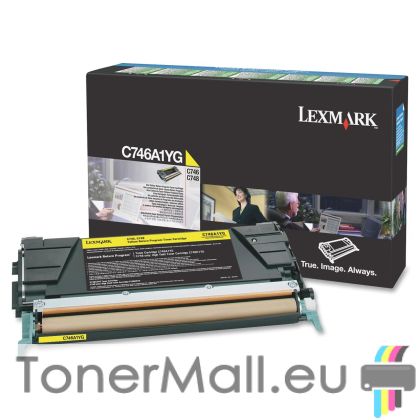 Тонер касета LEXMARK C746A1YG (Yellow)