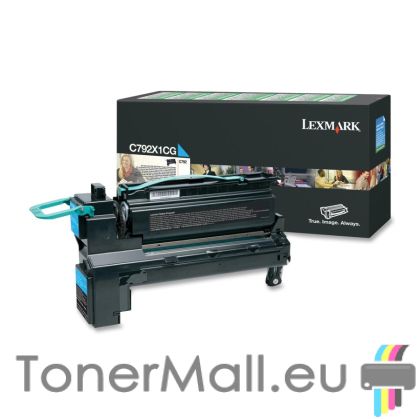 Тонер касета LEXMARK C792X1CG (Cyan)