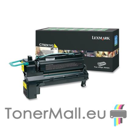 Тонер касета LEXMARK C792X1YG (Yellow)