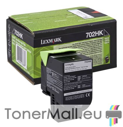 Тонер касета LEXMARK 70C2HK0 (Black)