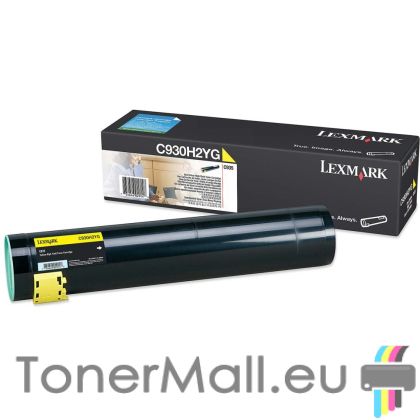 Тонер касета LEXMARK C930H2YG (Yellow)