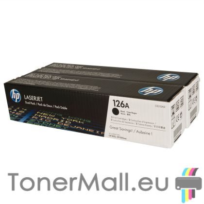 Комплект 2 бр. тонер касети HP CE310AD Dual Pack (Black)