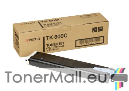 Оригинална тонер касета Kyocera TK-800C (Cyan)