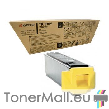 Оригинална тонер касета Kyocera TK-810Y (Yellow)