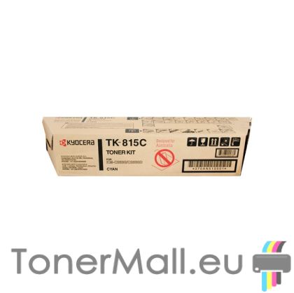 Оригинална тонер касета Kyocera TK-815C (Cyan)