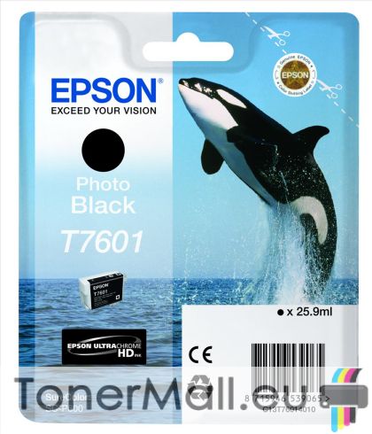 Мастилена касета EPSON T7601 Photo Black