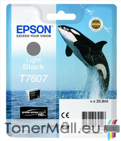 Мастилена касета EPSON T7607 Light Black