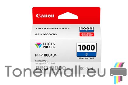 Мастилена касета CANON PFI-1000 Blue
