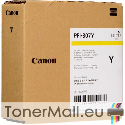 Мастилена касета CANON PFI-307 Yellow