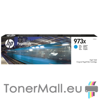 Мастилена касета HP 973X PageWide (F6T81AE) Cyan