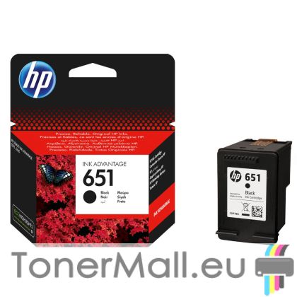 Мастилена касета HP 651 (C2P10AE) Black