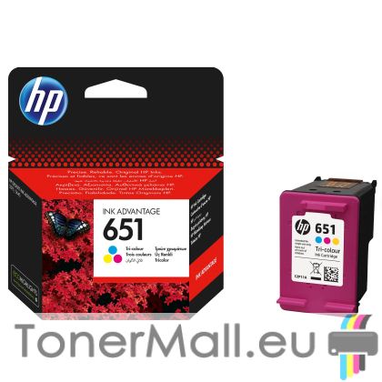 Мастилена касета HP 651 (C2P11AE) Tri-colour
