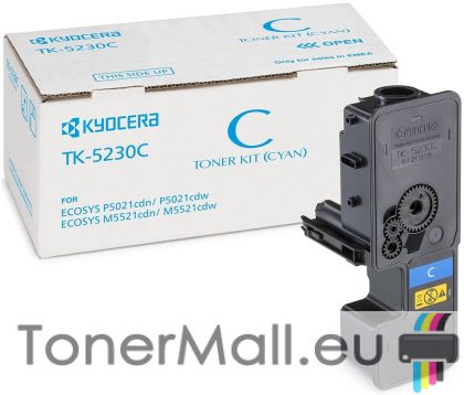 Оригинална тонер касета Kyocera TK-5230C (Cyan)