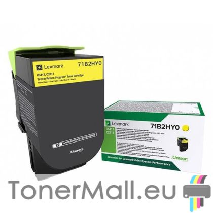 Тонер касета LEXMARK 71B2HY0 (Yellow)