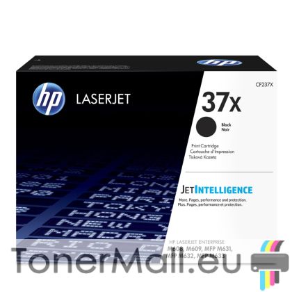 Оригинална тонер касета HP 37X (CF237X)