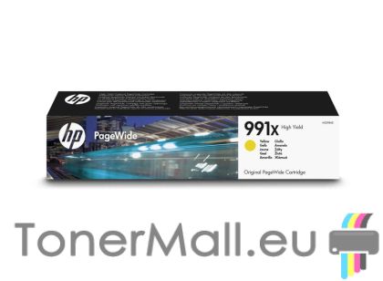 Мастилена касета HP 991X PageWide (M0J98AE) Yellow