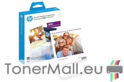 Фотохартия HP Social Media Snapshots, 25 sheets, 10x13cm