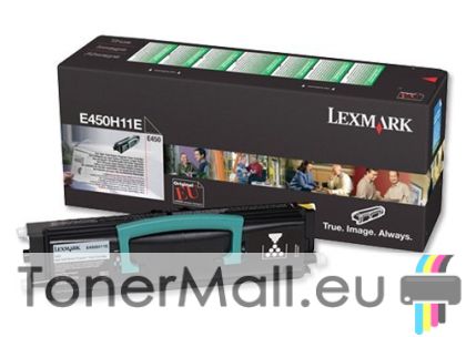 Тонер касета LEXMARK E450H11E
