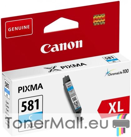 Мастилена касета Canon CLI-581XL Cyan