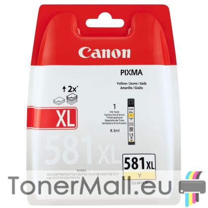 Мастилена касета Canon CLI-581XL Yellow