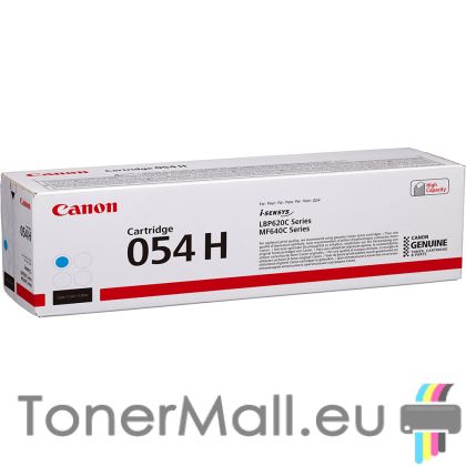 Оригинална тонер касета CANON Cartridge 054H (Cyan) 3027C002AA