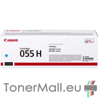 Тонер касета CANON Cartridge 055H (Cyan)