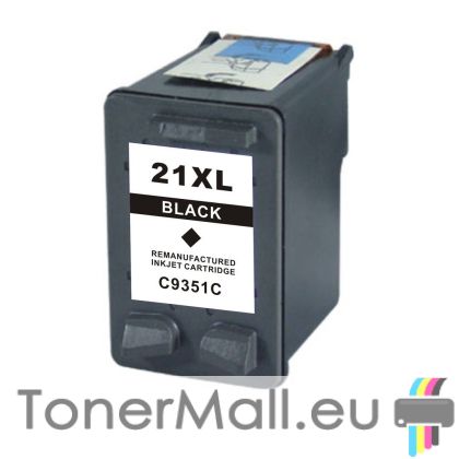 Съвместима мастилена касета HP C9351CE (HP 21XL) Black