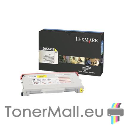 Тонер касета LEXMARK 20K1402 (Yellow)