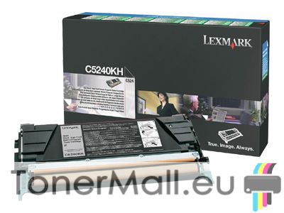Тонер касета LEXMARK C5240KH (Black)