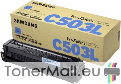 Оригинална тонер касета SAMSUNG C503L (SU014A) Cyan
