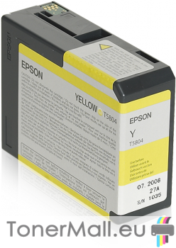 Мастилена касета EPSON T5804 Yellow