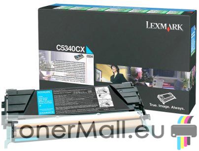 Тонер касета LEXMARK C5340CX (Cyan)