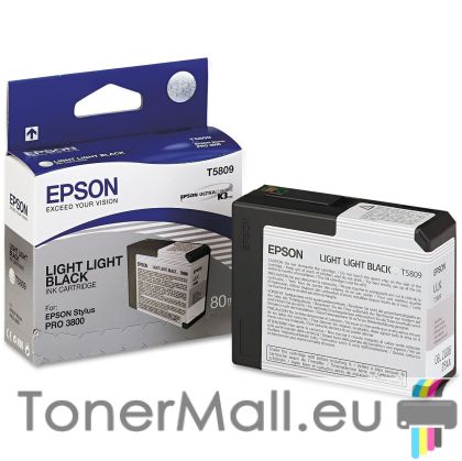 Мастилена касета EPSON T5809 Light Light Black