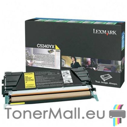 Тонер касета LEXMARK C5340YX (Yellow)