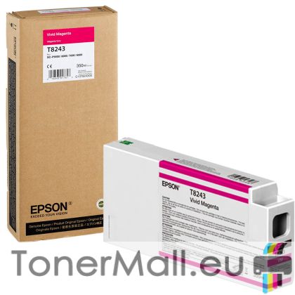 Мастилена касета EPSON T8243 Vivid Magenta