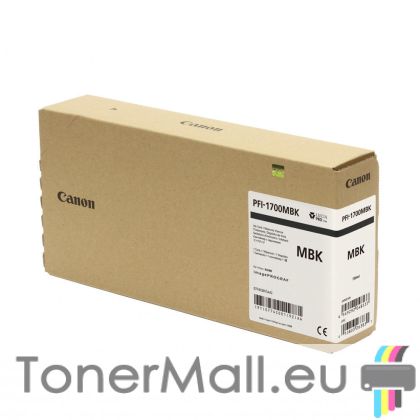 Мастилена касета CANON PFI-1700MBK Matte Black (0774C001AA)