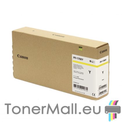 Мастилена касета CANON PFI-1700Y Yellow