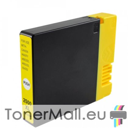 Съвместима мастилена касета PGI-2500XL (9267B001AA) Yellow