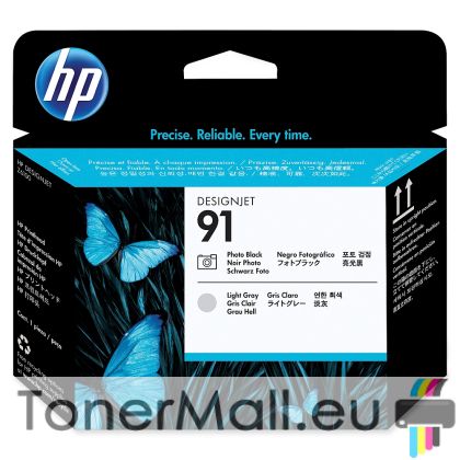 Мастилена касета HP 91 Printhead (C9463A) Photo Black and Light Gray