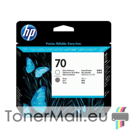 Мастилена касета HP 70 Printhead (C9410A) Gloss Enhancer and Gray